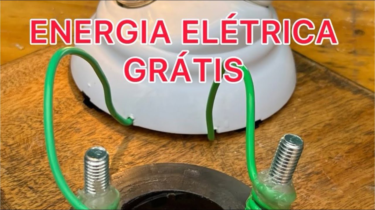 Uma solução simples para Gerar energia elétrica Grátis com ímã 🧲