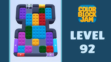 Color Block Jam Level 92 Walkthrough | Gameplay Solution