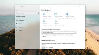How To Change Display Language on Windows 10 [Guide]