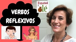 APRENDER ESPAÑOL VERBOS: 📚✍VERBOS REFLEXIVOS en ESPAÑOL. (NIVEL BASICO). Escuela de español.