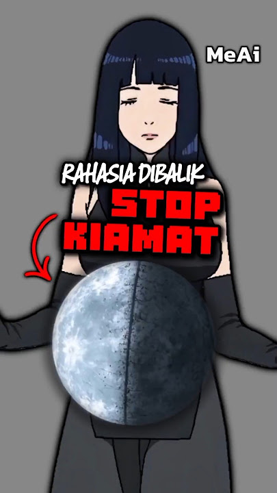 Jurus Penghenti Kiamat oleh Bulan di Naruto The Last #MeAi #anime #naruto #hinata