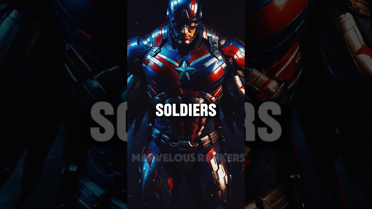 3 Strongest super soldiers in comics..