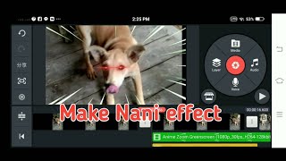 How to make Nani effect on Android