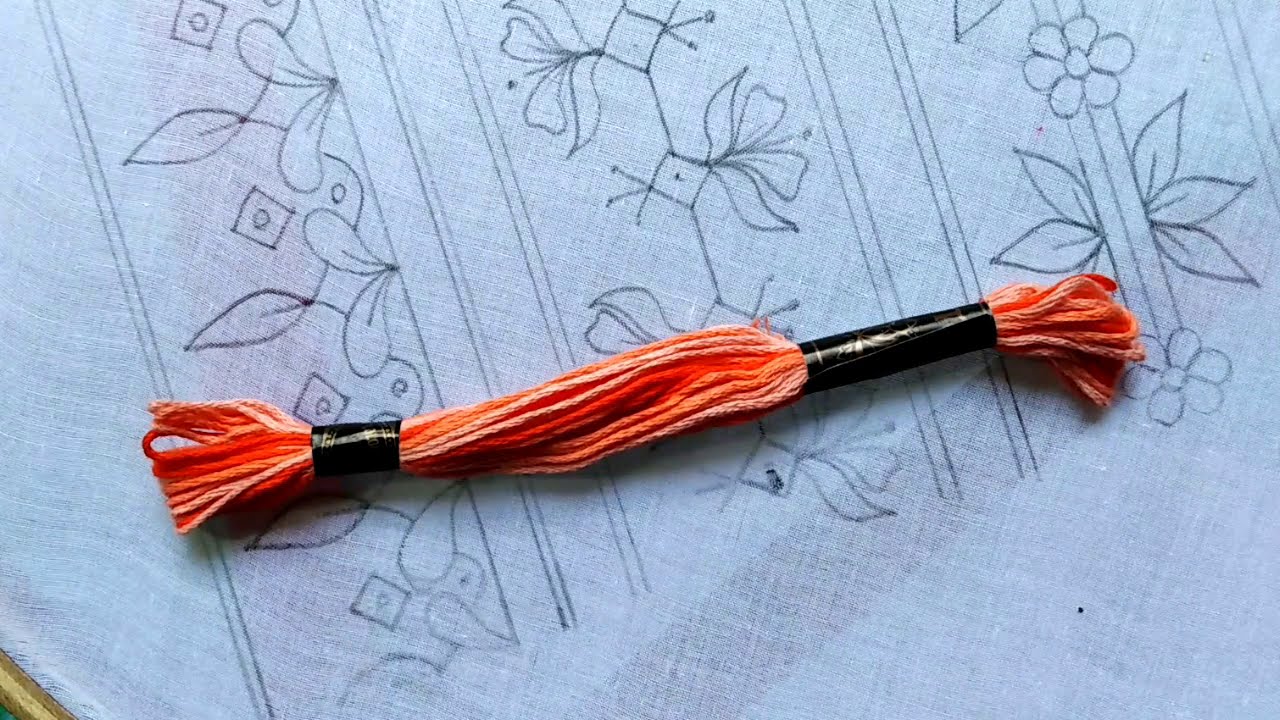 59+ Chikankari Embroidery Simple Shadow Work Hand Embroidery Designs Images