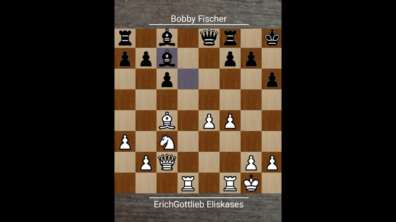 Erich Eliskases vs Bobby Fischer  • Buenos Aires 1960 | Rare Fischer Loss | Classic Chess Game