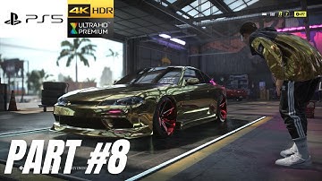 Need for Speed Heat - PS5/4K/HDR/60FPS - Campaign Part 8 (Friend in Need) Nissan Silvia