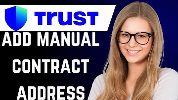 How to Add Contract Address in Trust Wallet (simple method)