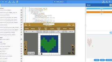 Hidden Pixel Art - VEXCode VR - Python