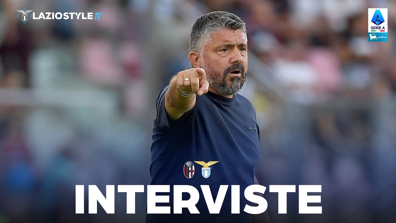 🎙️ LE INTERVISTE DI GATTUSO, PROVSTGAARD E TAYLOR DOPO BOLOGNA-LAZIO
