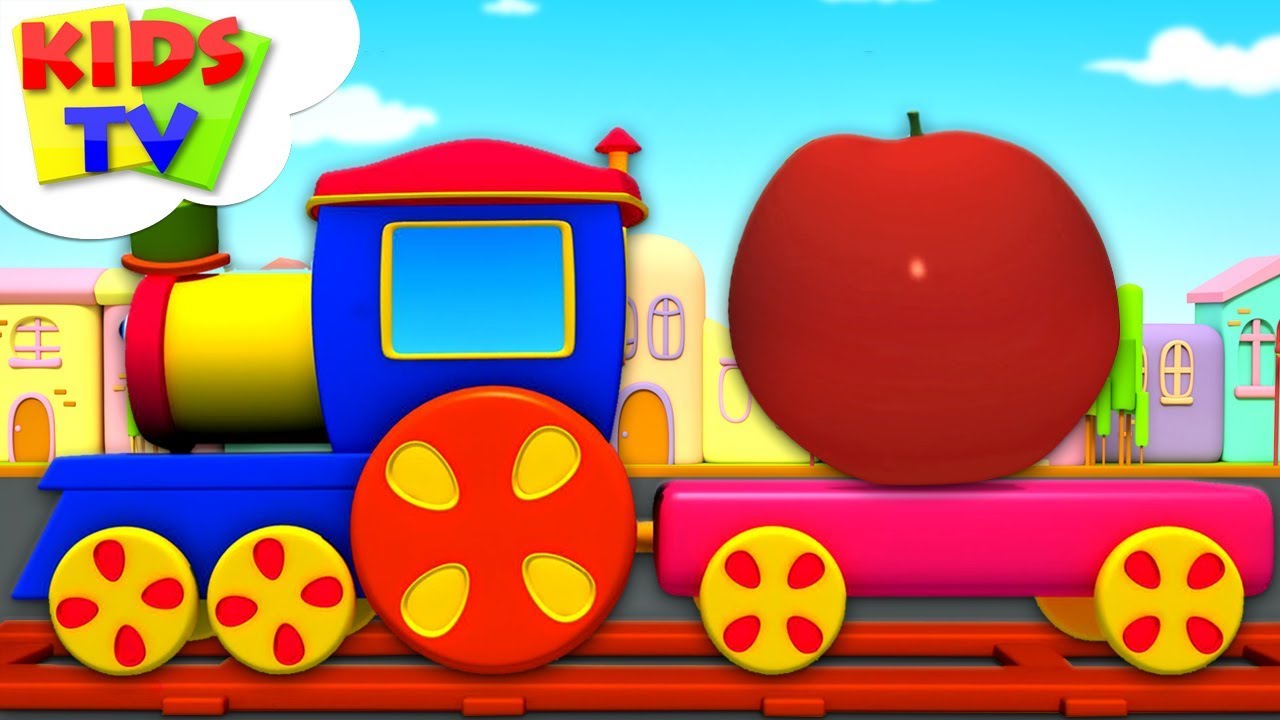Fruits Train Learning Videos Bob The Train Cartoons Kids TV YouTube