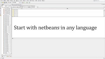 How to change the language in NetBeans to English