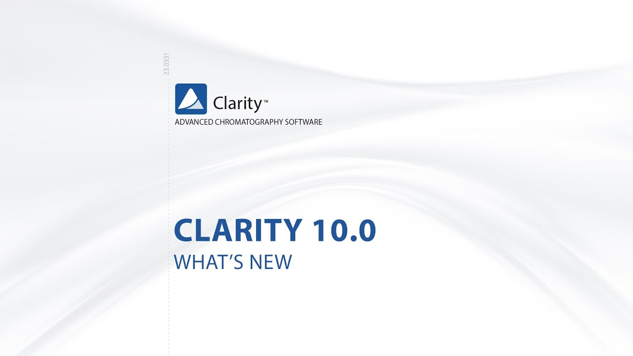What is new in Clarity 10.0 - YouTube