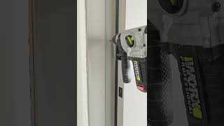 Door Hinges Installation 🔩 #woodworking #satisfying #doors #shorts
