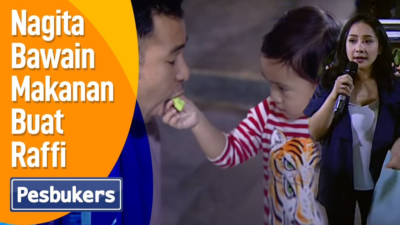 Nagita dan Rafathar Bawain Raffi Ahmad Makanan Spesial