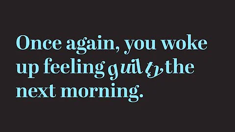 Drink Less, Be Your Best: Guilty - DayDayNews