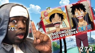 IM CAUGHT UP WITH ONE PIECE!!! | 1 Second from 1000 Episodes of One Piece REACTION!!!
