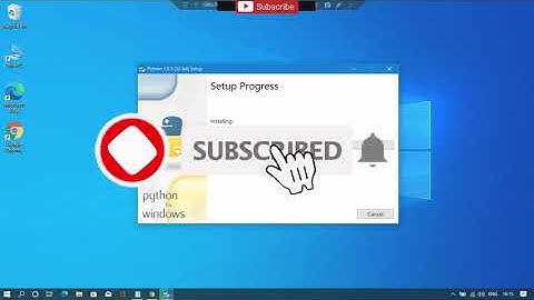 Tutorial on how to download and install Python 3.8.5 on Windows 10