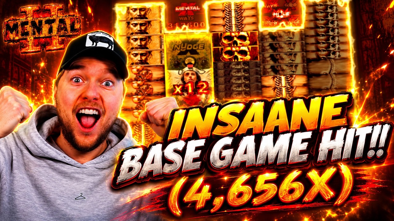 4,656X IN THE BASE GAME?! 😱 MENTAL 2 GOES[...]