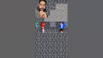 Mining Goes Wrong With Girlfriend in Minecraft #shorts #minecraft #shortschallenge