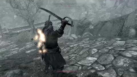 Skyrim how to dodge