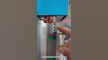 How to install cnc router limit switch correct