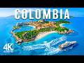 Colombia 🇨🇴 4K Drone Footage | Drone Views of Islands, Beaches &amp; Turquoise Seas