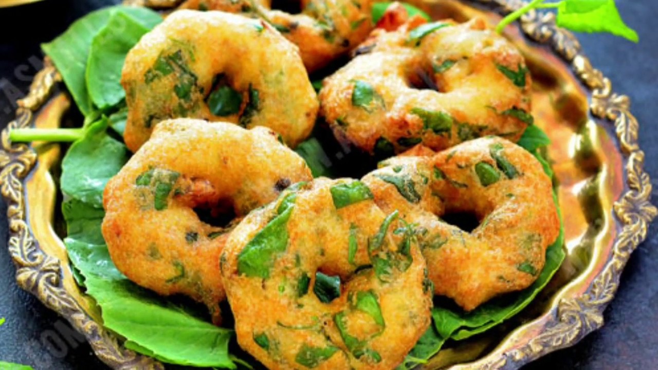 Spinach /keerai vadai/ how to make keerai vadai/ கீரை வடை எப்படி