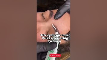 Brow lamination, wax and stain 💖✨ #browshaping #browlamination #browlaminationtutorial