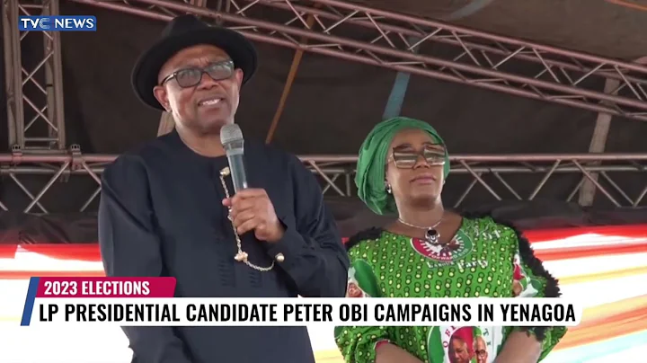 Labour Party Presidential Candidate, Peter Obi Cam...