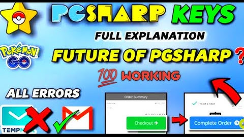 PGsharp Keys | 429 Problem Solved? | Generate Free Keys By Own | Unlimited Mail | Titans Gaming