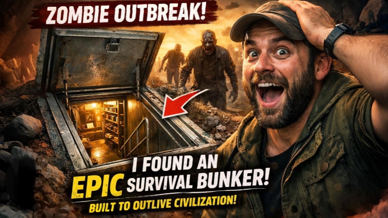 ZOMBIE OUTBREAK: I Found a Survival Bunker Built to Outlive Civilization