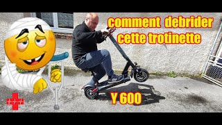 débridage😱 de la trottinette ENGUIE Y600 #comment #tendance #débridage