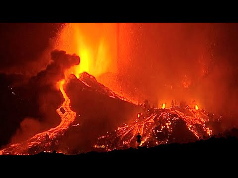 CATASTROPHIC CONSEQUENCE of LA PALMA'S CUMBRE VIEJA VOLCANO - ERUPTION, LANDSLIDE/COLLAPSE & TSUNAMI
