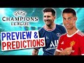 2021-22 Champions League PREVIEW & PREDICTIONS (Group Stage)