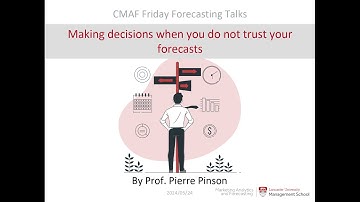 CMAF FFT: Making decisions when you do not trust your forecasts