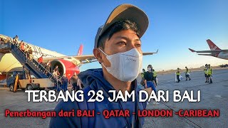 TERBANG 28 JAM !!!!!   || Perjalanan balik kerja ke KAPAL PESIAR