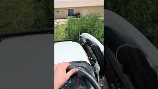 Ct2025 Bobcat and 48in rotary cutter vs tall weeds.