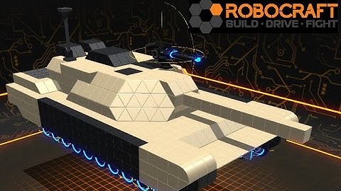 Robocraft Let’s Build/Tutorial - M1 Abrams Tank