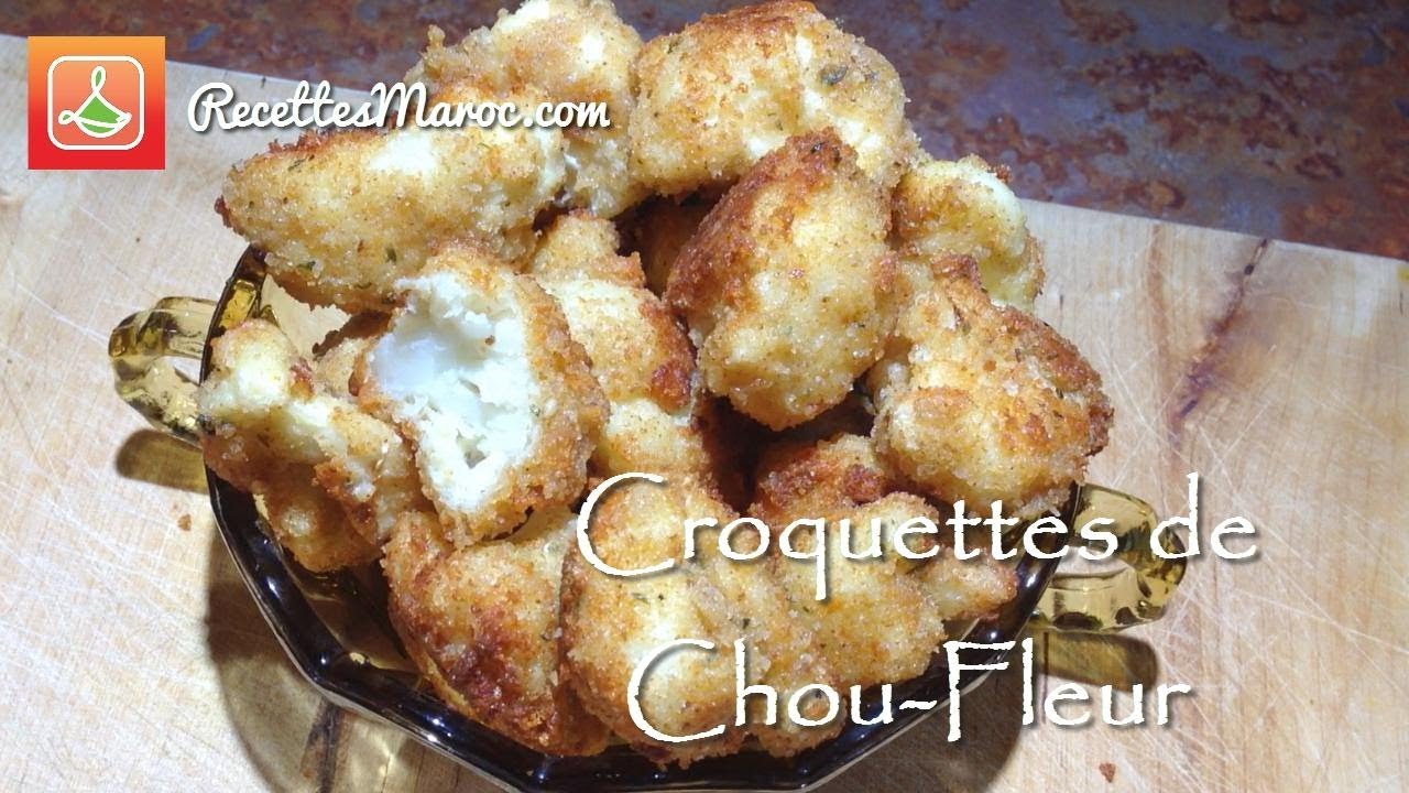 Recette Croquettes de Chou- Fleur - YouTube