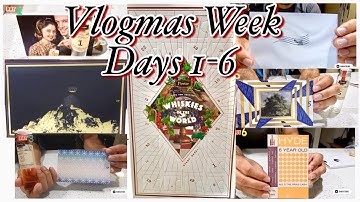 VLOGMAS WEEK 1 - Days 1-6 | Whiskies of World | Whiskey Advent Calendar by Flaviar