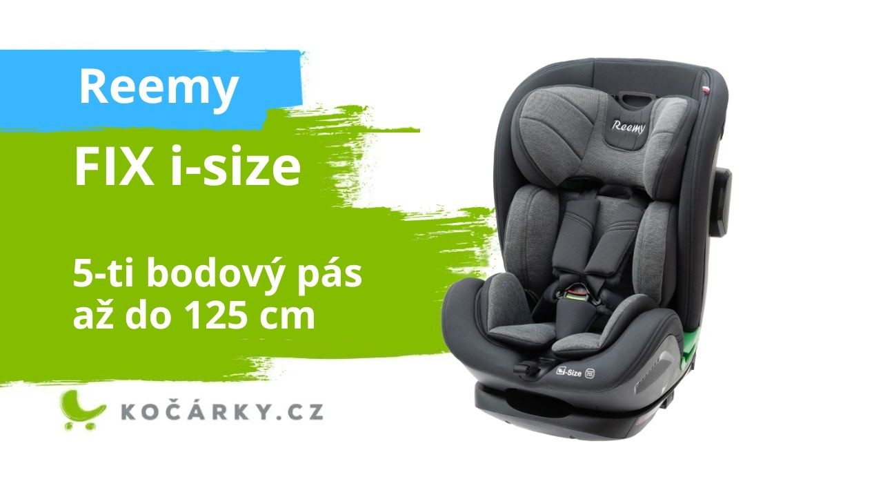 Podívejte se na autosedačku Reemy Fix i-Size | Kocarky.cz