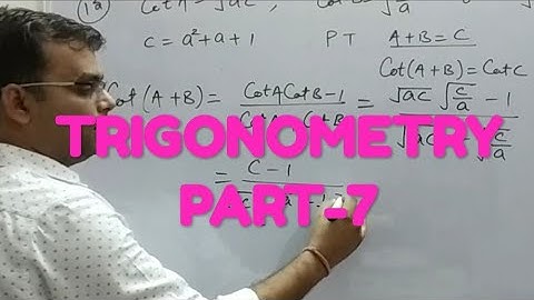 TRIGONOMETRY Part 7| Questions on compound angles|AJIT SHARMA