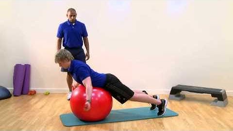 Prone Cobra on a Stability Ball
