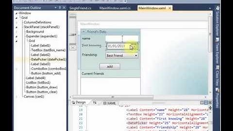 week6 Graphics WPF Social Networks Graph