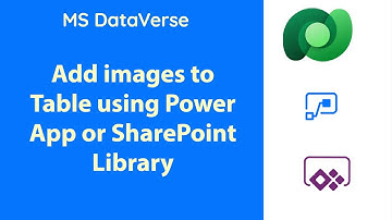 MS Dataverse - Upload Images from Power App or SharePoint Library