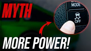 Myth: Turning Off Traction Control Makes Your Car Faster.