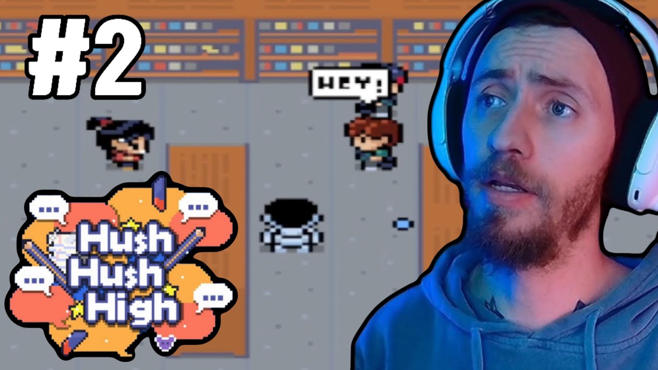 MY CRUSH(es) CONFRONT ME IN THE LIBRARY! | Hush Hush High [2] (Let’s ...