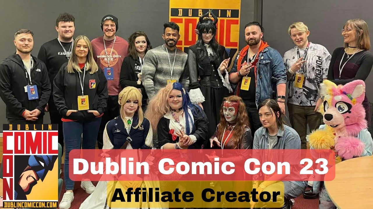 DUBLIN COMIC CON 2023 | Affiliate Creator 😍 | Spring Edition | @DublinComicCon  @TheFitWanderer