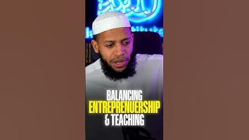 How to Balance Seeking Knowledge and Entrepreneurship