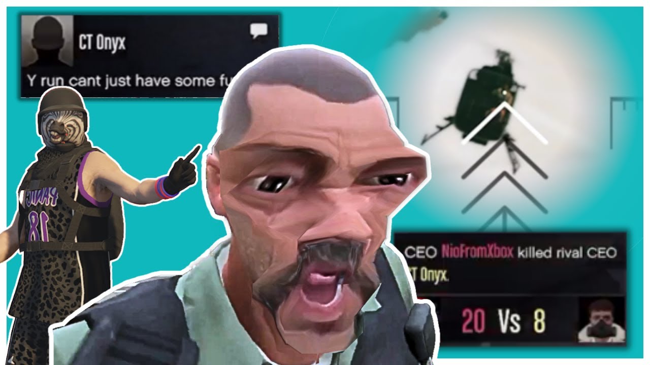 I spent 2 hours humiliating the worst fake tryhard in GTA Online - YouTube